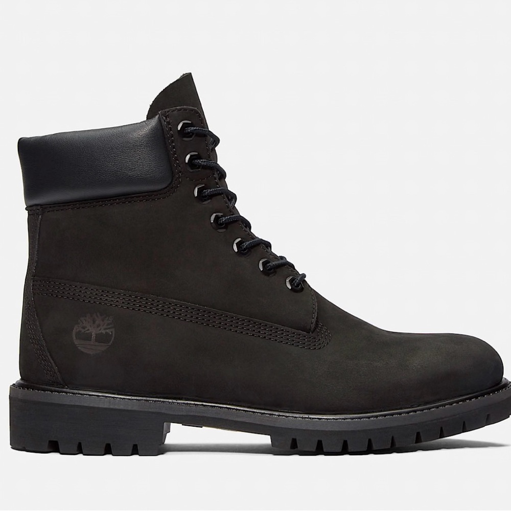 Timberland Men's Black Nubuck Boots